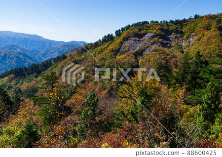 從白山白川鄉白路福部谷觀景台眺望 從白山白川鄉白路福部谷觀景台眺望 88600425