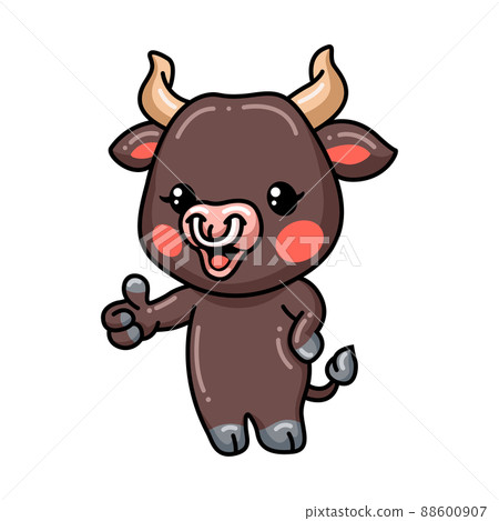 animal, buffalo, cartoon 88600907