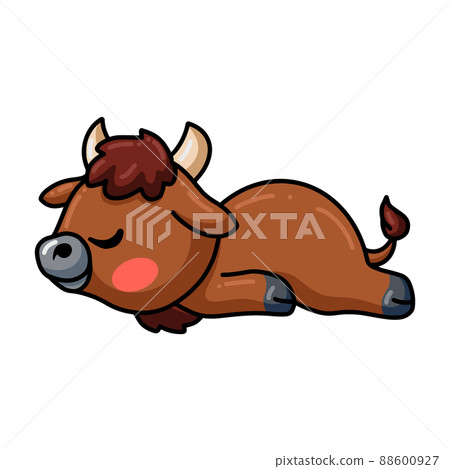 animal, buffalo, cartoon 88600927