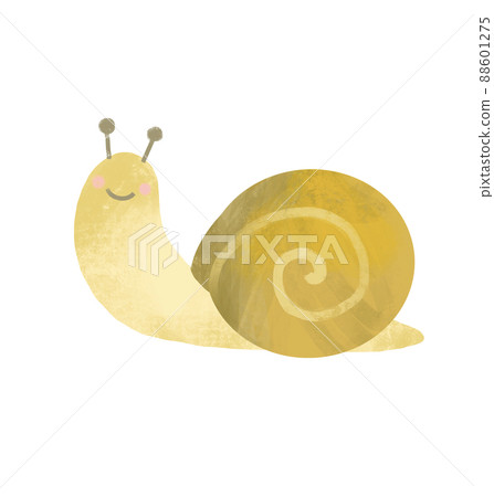 Cute illustration of snails, snails Cute illustration of snails, snails 88601275