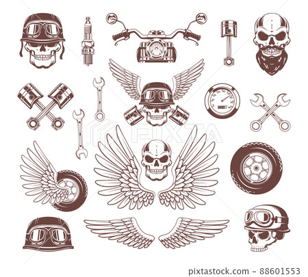 Motorcycle Biker Tattoo Ideas Ghost Riders and More  TatRing