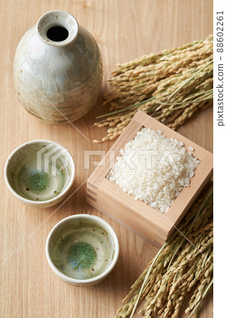 Japanese sake image 88602261