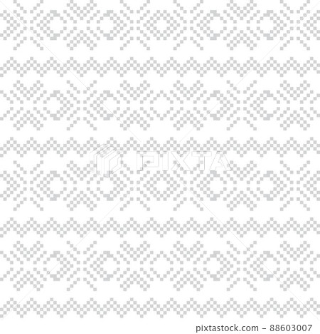 Christmas Fair Isle Seamless Pattern Design Christmas Fair Isle Seamless Pattern Design 88603007