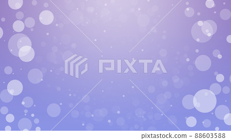 4k Japanese style frame polka dot ring purple blue blue bubble background material background 88603588