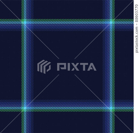 Blue Ombre Plaid textured Seamless Pattern 88603770