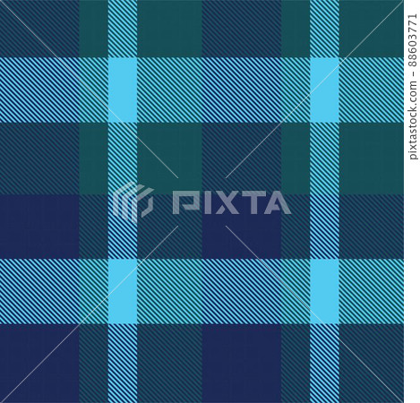 Blue Ombre Plaid textured Seamless Pattern Blue Ombre Plaid textured Seamless Pattern 88603771