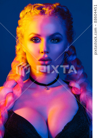 Portrait of seductive young European woman Portrait of seductive young European woman 88604451