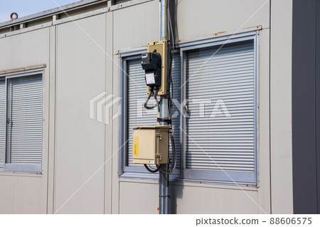 Field office and temporary power supply 88606575