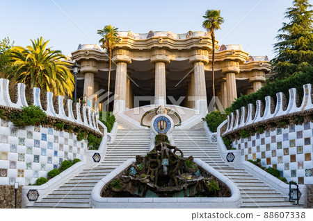 Guell Park Barcelona Spain Guell Park Barcelona Spain 88607338