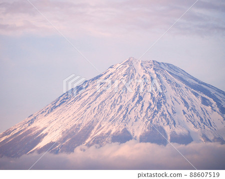 從富士川 SA 看到的富士山 88607519