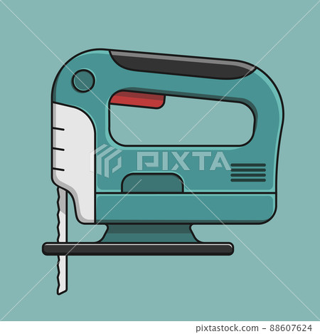 Vector illustration of jigsaw on white background Vector illustration of jigsaw on white background 88607624