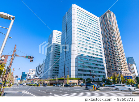 日本東京城市景觀、青山雙胞胎等 88608735