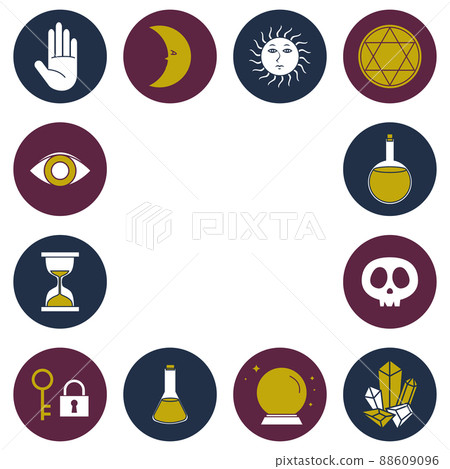 Simple occult motif 88609096