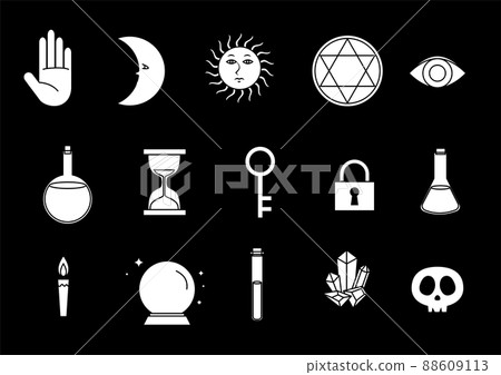 Simple occult motif Simple occult motif 88609113