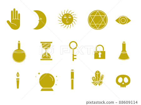 Simple occult motif Simple occult motif 88609114