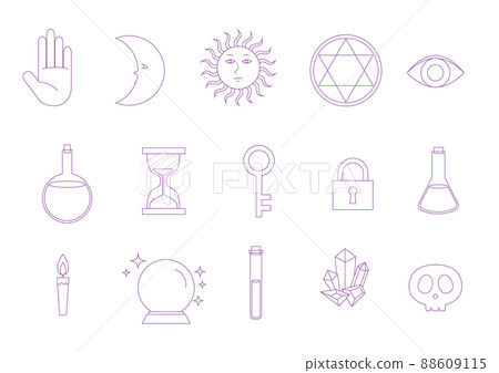 Simple occult motif 88609115