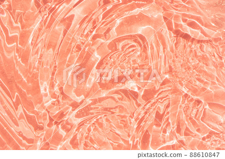 Serum texture swatch with collagen and peptides, clear liquid gel with bubbles background. Pink transparent beauty skin care product sample. Beauty hyaluronic acid Serum texture swatch with collagen and peptides, clear liquid gel with bubbles background. Pink transparent beauty skin care product sample. Beauty hyaluronic acid 88610847