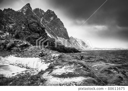 Winter Norway sea 88611675