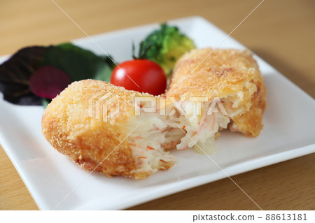 Crab cream croquette Crab cream croquette 88613181
