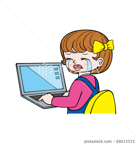 PC操作_Sad_昭和味少女 88613553