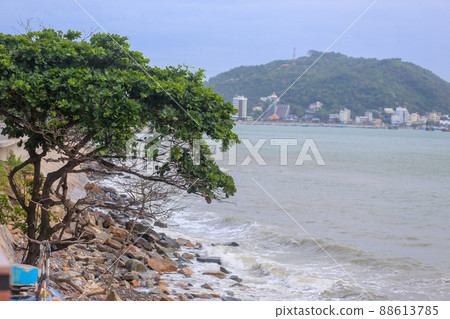 A view of seascapes in Vung Tau City, Vietnam A view of seascapes in Vung Tau City, Vietnam 88613785