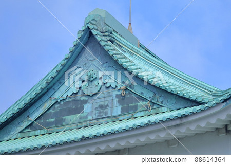 沒有金沙丁魚的塔(愛知縣名古屋市名古屋城,2021年) 沒有金沙丁魚的塔(愛知縣名古屋市名古屋城,2021年) 88614364