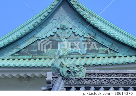 名古屋城和小天守閣(愛知縣名古屋市,2021) 名古屋城和小天守閣(愛知縣名古屋市,2021) 88614370