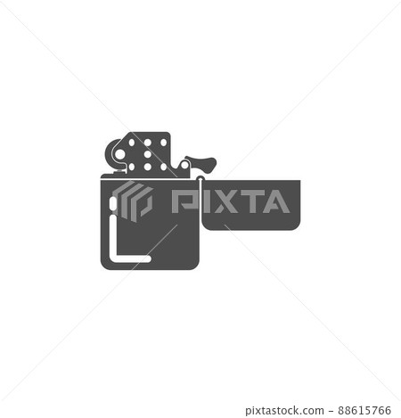 Match, Gas lighter icon design illustration Match, Gas lighter icon design illustration 88615766