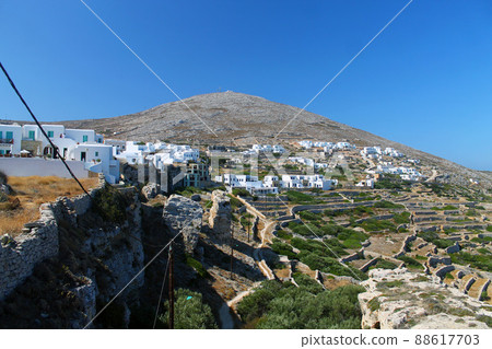 Historic houses of Folegandros island 88617703