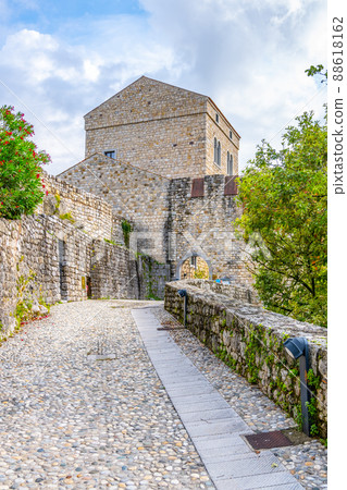 Castle of Ragogna at Tagliamento River 88618162