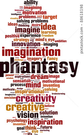Phantasy word cloud 88618198