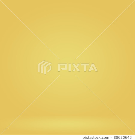 Abstract Luxury Gold yellow gradient studio wall, well use as background,layout,banner and product presentation. 88620643