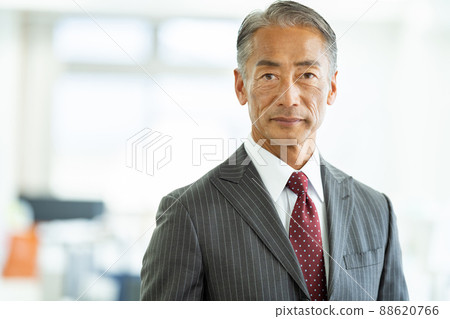 Businessman senior man 88620766