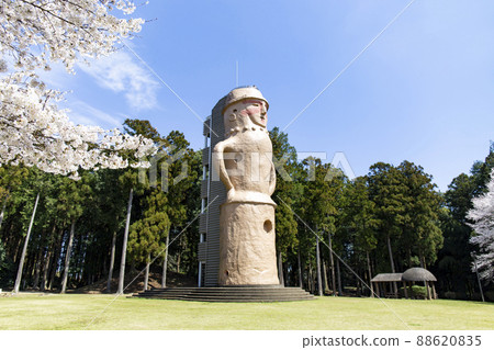 春天的吳風之鄉公園是什麼?二丸塔 春天的吳風之鄉公園是什麼?二丸塔 88620835