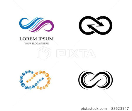 Infinity vector icon Infinity vector icon 88623547
