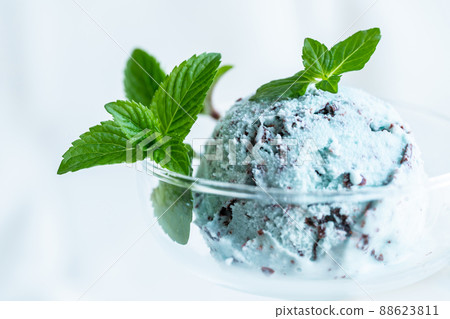 巧克力薄荷冰淇淋圖片素材 巧克力薄荷冰淇淋圖片素材 88623811