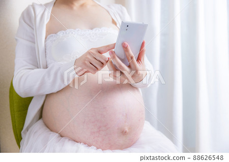 Maternity smartphone childbirth 88626548