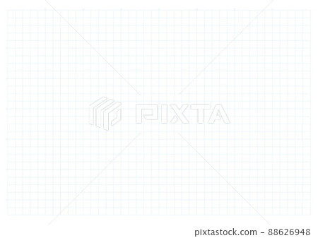 Simple graph paper blue 88626948