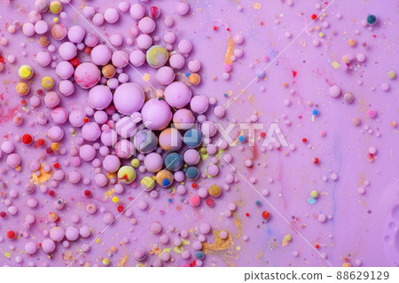 Colorful paint and polka dot abstract background Colorful paint and polka dot abstract background 88629129