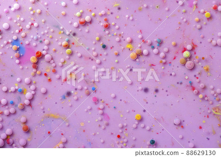 Colorful paint and polka dot abstract background Colorful paint and polka dot abstract background 88629130