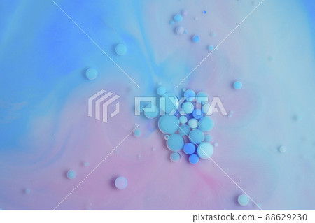 Colorful paint and polka dot abstract background 88629230