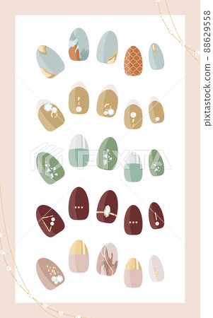 5種美甲和美甲技巧 88629558