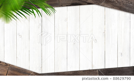 Background material for wood grain and palm leaves 88629790