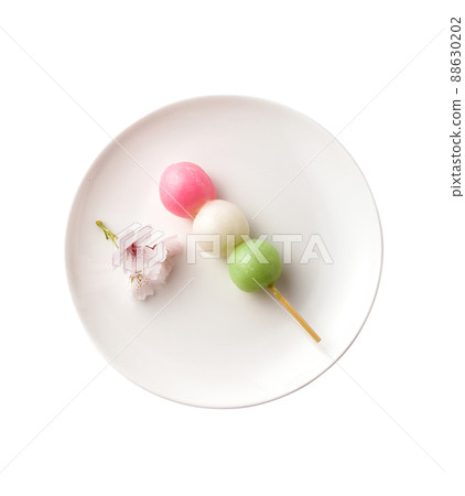 花見餃子櫻花春天形象 88630202