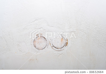 Construction background. Surface of the old plastered wall. Shabby wall surface Construction background. Surface of the old plastered wall. Shabby wall surface 88632664