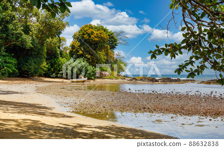 Beautiful view of the coast of Masoala National Park in Madagascar Beautiful view of the coast of Masoala National Park in Madagascar 88632838