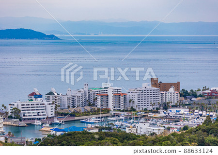 (Hyogo Prefecture) Hotels near Sun Topia Marina, seen from the ruins of Sumoto Castle (Hyogo Prefecture) Hotels near Sun Topia Marina, seen from the ruins of Sumoto Castle 88633124