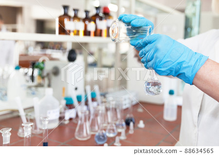 Testing water quality in the laboratory Testing water quality in the laboratory 88634565