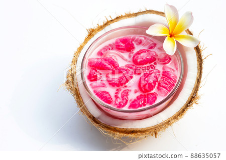 Thai gnocchi in coconut milk Thai gnocchi in coconut milk 88635057