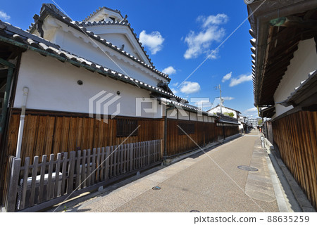 Scenery of Jonomonsuji Tondabayashi City Tondabayashi Important Traditional Buildings Preservation Area (Tondabayashi City, Osaka Prefecture) 88635259